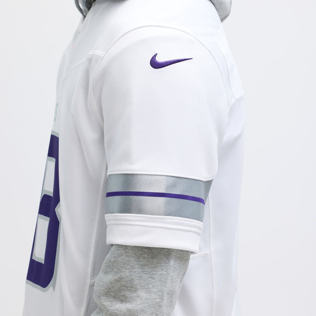 Minnesota Vikings Justin Jefferson White Alternate Vapor F.U.S.E. Limited Jersey product image 10, provided for visual