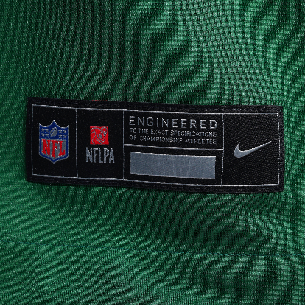 New York Jets Will McDonald IV Legacy Green Team Game Jersey product image 6, provided for visual reference and product
