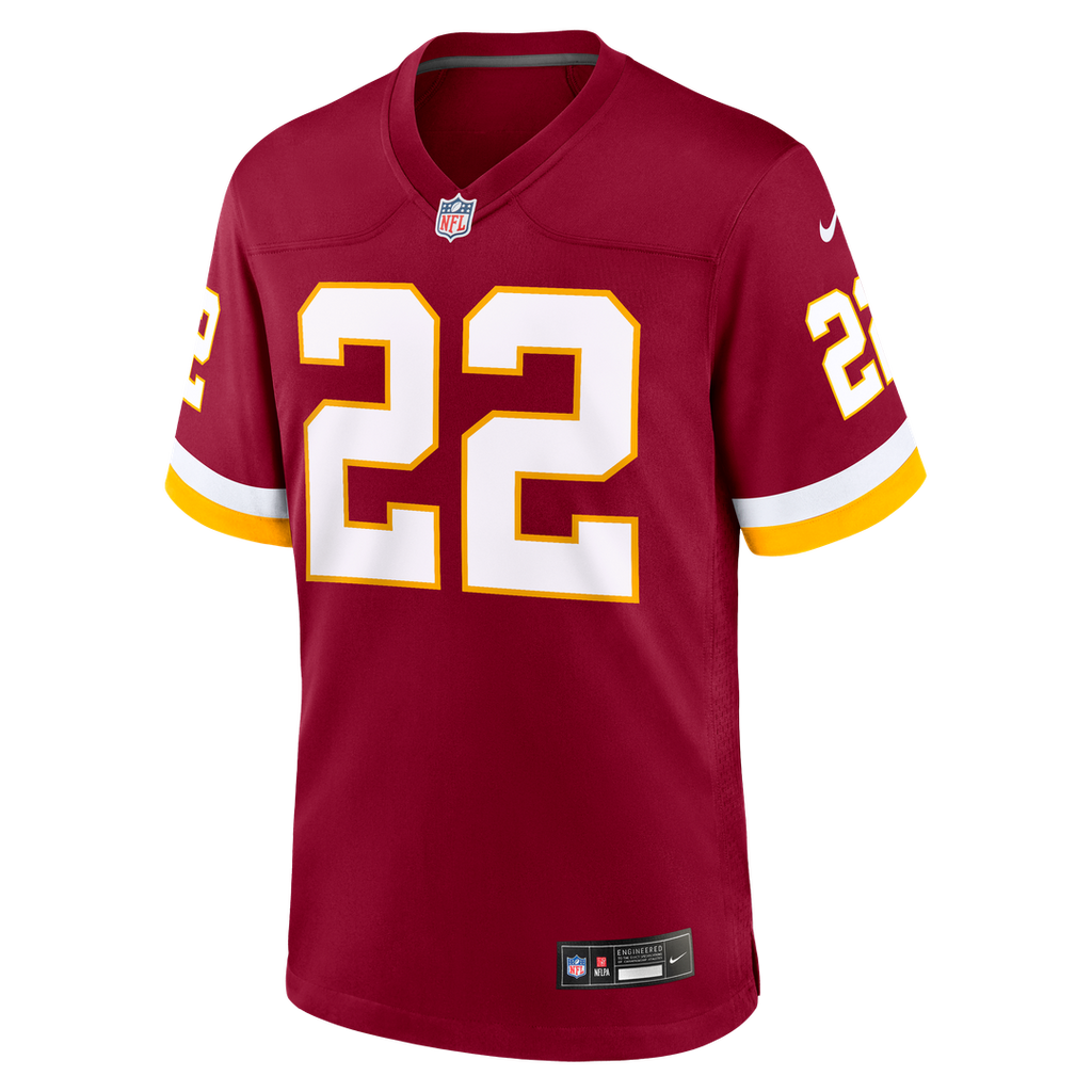 Washington Commanders Jacory Croskey-Merritt Burgundy Game Jersey product image 2, provided for visual reference and product