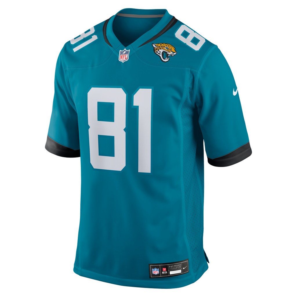 Jacksonville Jaguars R. Jay Soward Teal Retired Player Team Game Jersey product image 2, provided for visual reference and