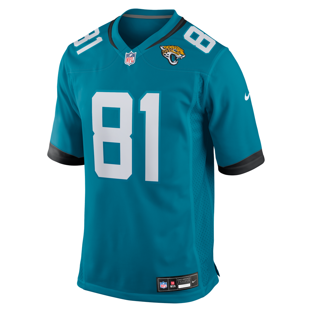 Jacksonville Jaguars R. Jay Soward Teal Retired Player Team Game Jersey product image 2, provided for visual reference and