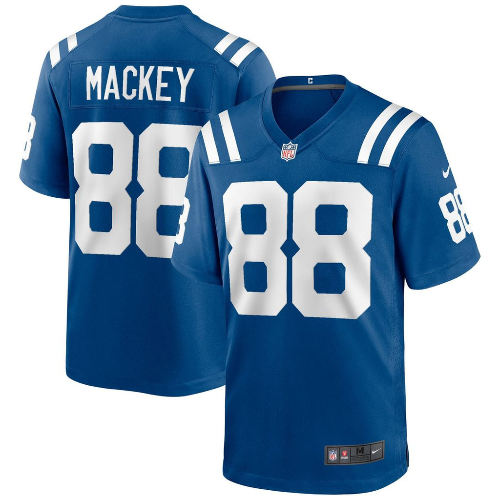 Indianapolis Colts John Mackey Royal Game Retired Player Jersey product image 1, provided for visual reference and product