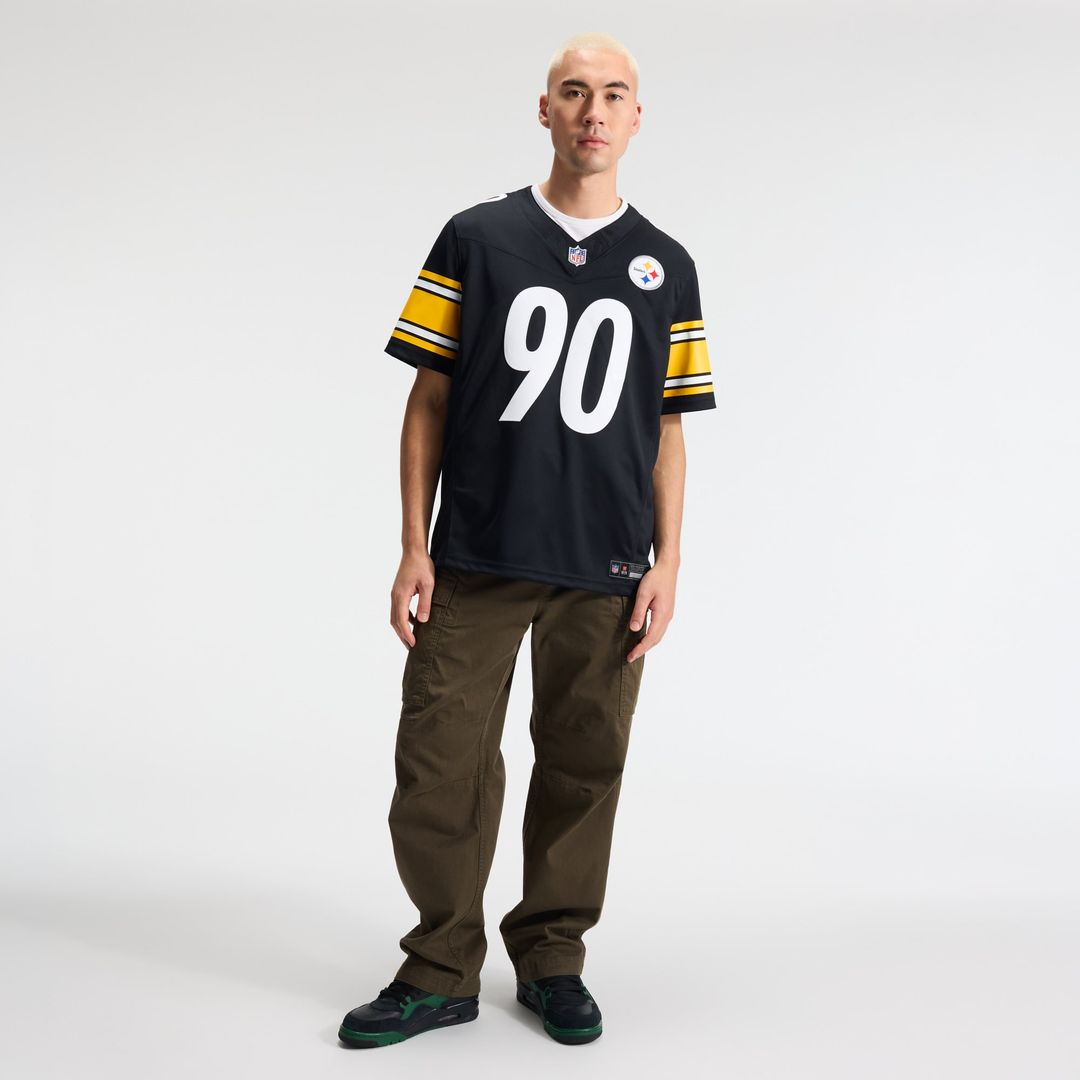 Pittsburgh Steelers T.J. Watt Gold Alternate Vapor F.U.S.E. Stitched Limited Jersey product image 10, provided for visual