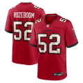 Tampa Bay Buccaneers Christian Rozeboom Red Team Game Jersey product image 1, provided for visual reference and product