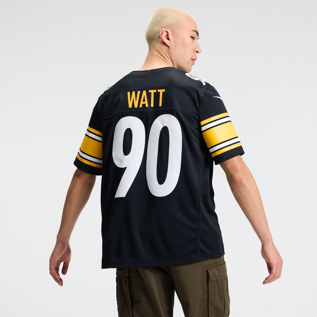 Pittsburgh Steelers T.J. Watt Gold Alternate Vapor F.U.S.E. Stitched Limited Jersey product image 9, provided for visual