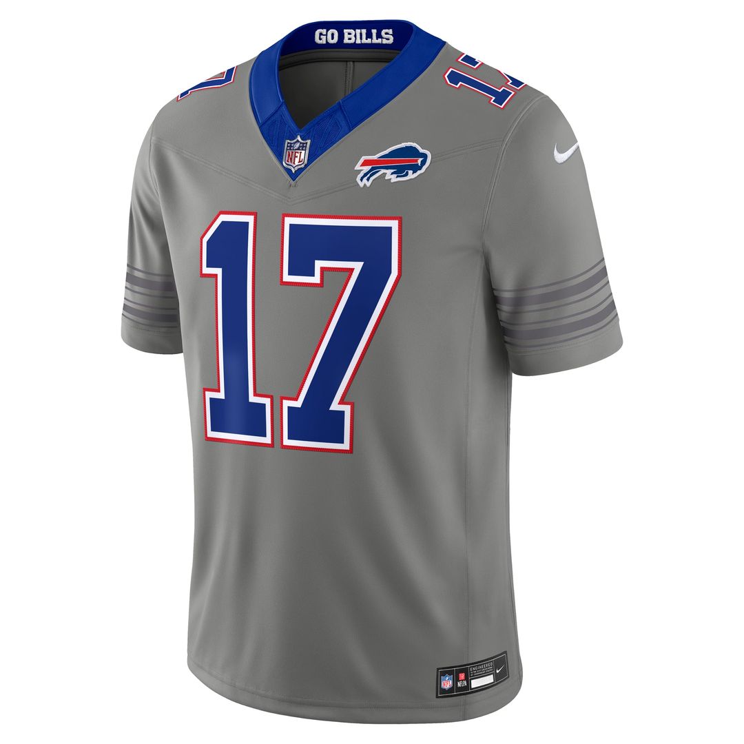 Buffalo Bills Josh Allen Royal Team Vapor F.U.S.E. Stitched Limited Jersey product image 11, provided for visual reference