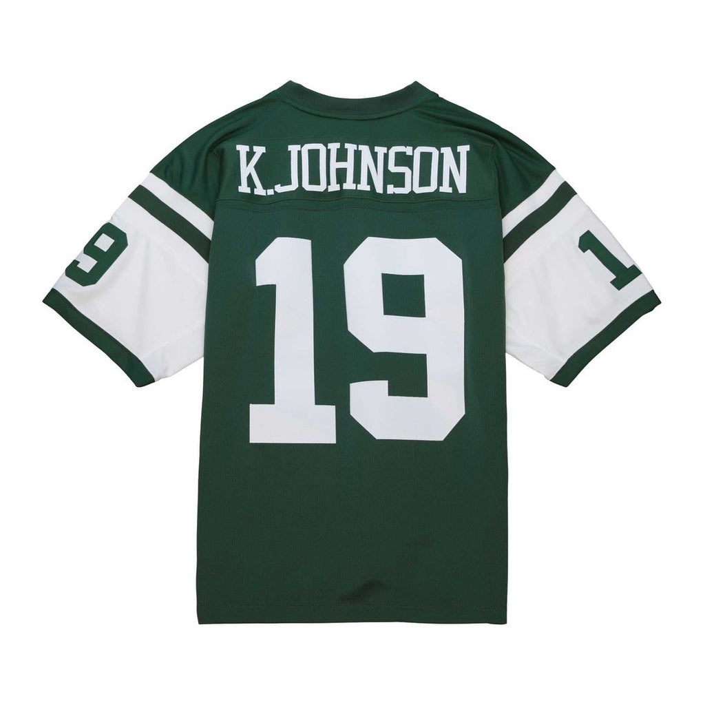 New York Jets Keyshawn Johnson Green Legacy Replica Jersey product image 7, provided for visual reference and product detail