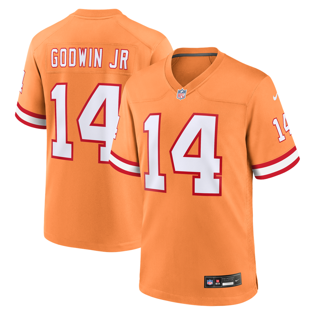 Tampa Bay Buccaneers Chris Godwin Jr. Red Game Player Jersey product image 20, provided for visual reference and product