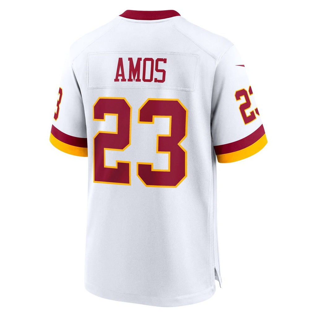 Washington Commanders Trey Amos White Game Super Bowl Era Jersey product image 3, provided for visual reference and product