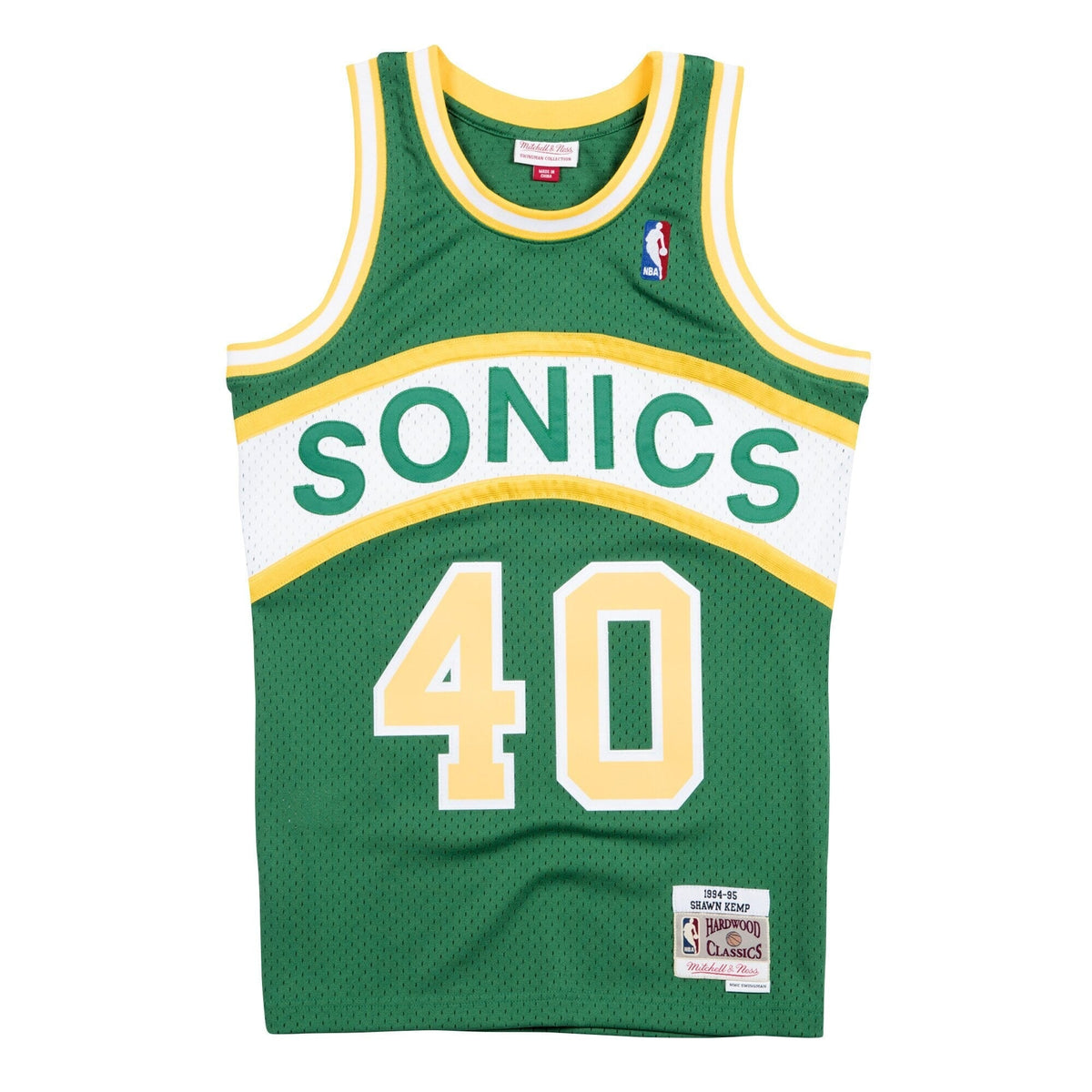 Seattle Supersonics Shawn Kemp Hardwood Classics Road product image 2