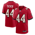 Tampa Bay Buccaneers Sean Tucker Red Game Jersey product image 1, provided for visual reference and product detail review
