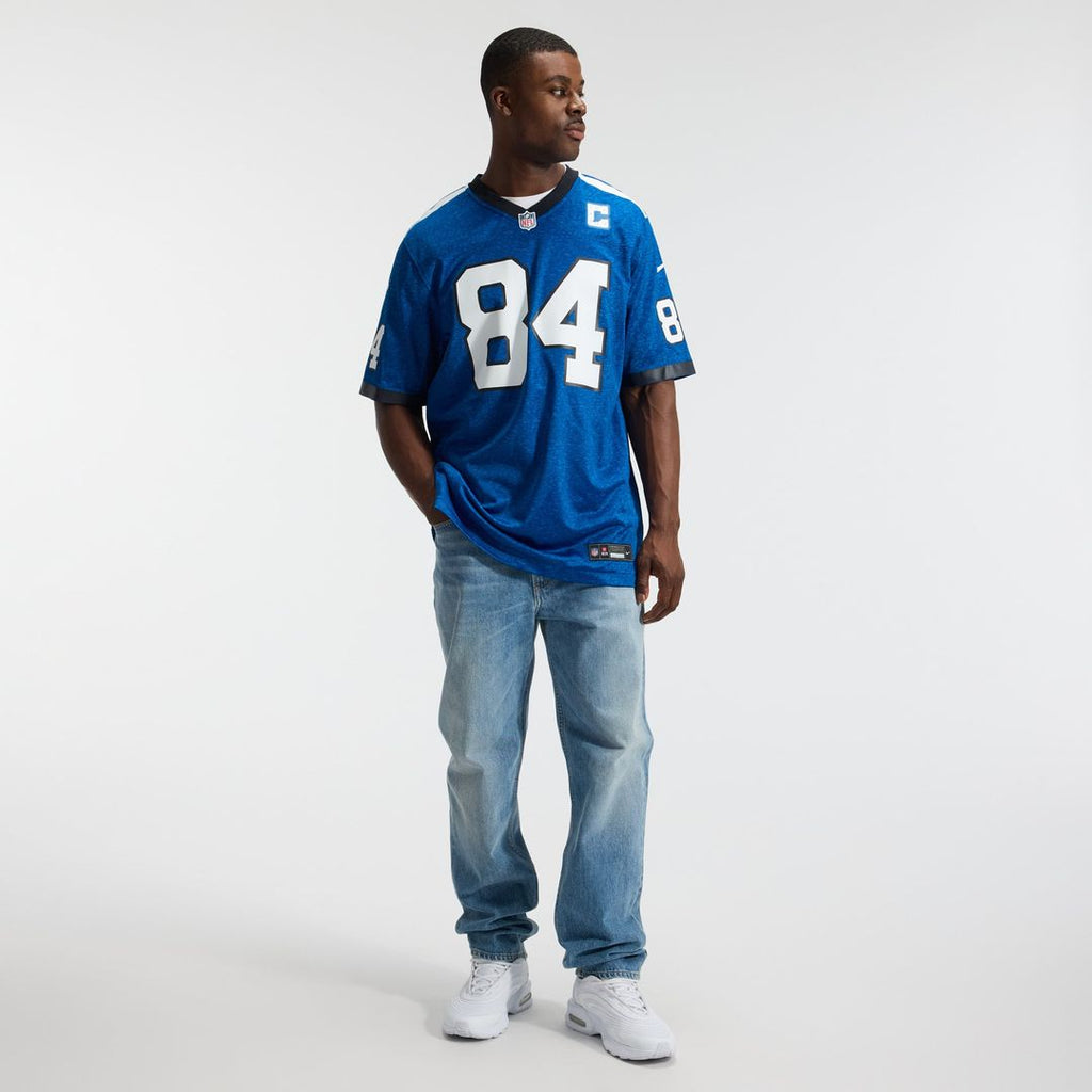 Indianapolis Colts Tyler Warren Heather Royal Alternate 2 Indiana Nights Game Jersey product image 4, provided for visual