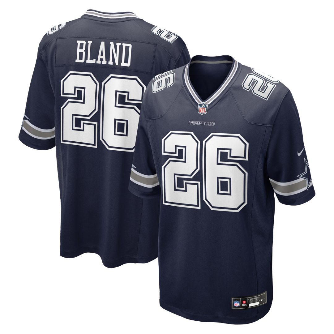 Dallas Cowboys DaRon Bland White Game Jersey product image 7, provided for visual reference and product detail review