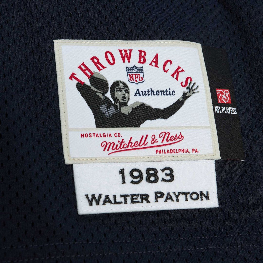 Chicago Bears 1985 Walter Payton White Authentic Throwback Retired Player Jersey product image 11, provided for visual