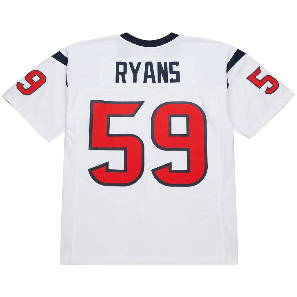 Houston Texans DeMeco Ryans White 2006 Legacy Replica Jersey product image 3, provided for visual reference and product