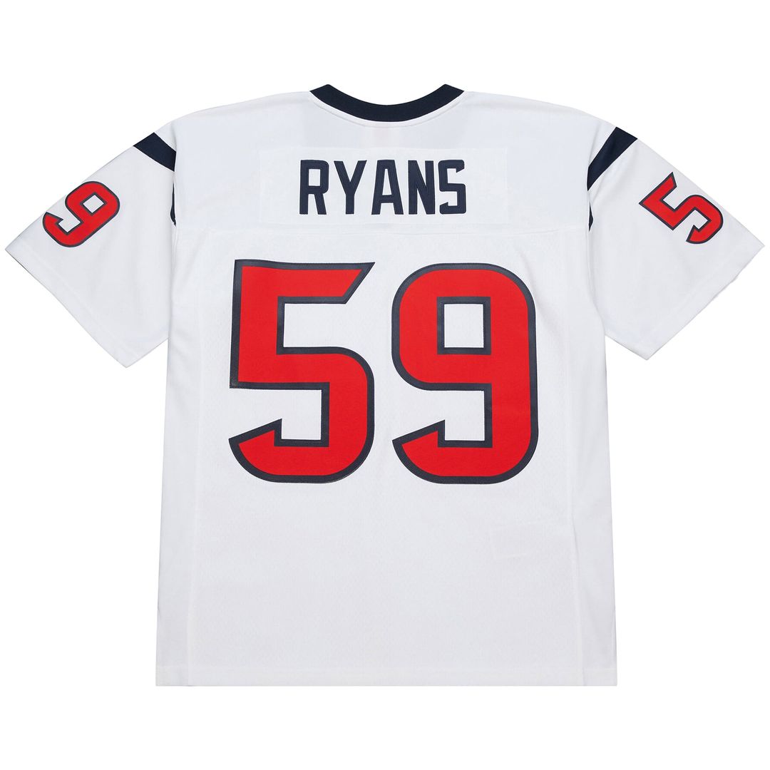 Houston Texans DeMeco Ryans White 2006 Legacy Replica Jersey product image 3, provided for visual reference and product