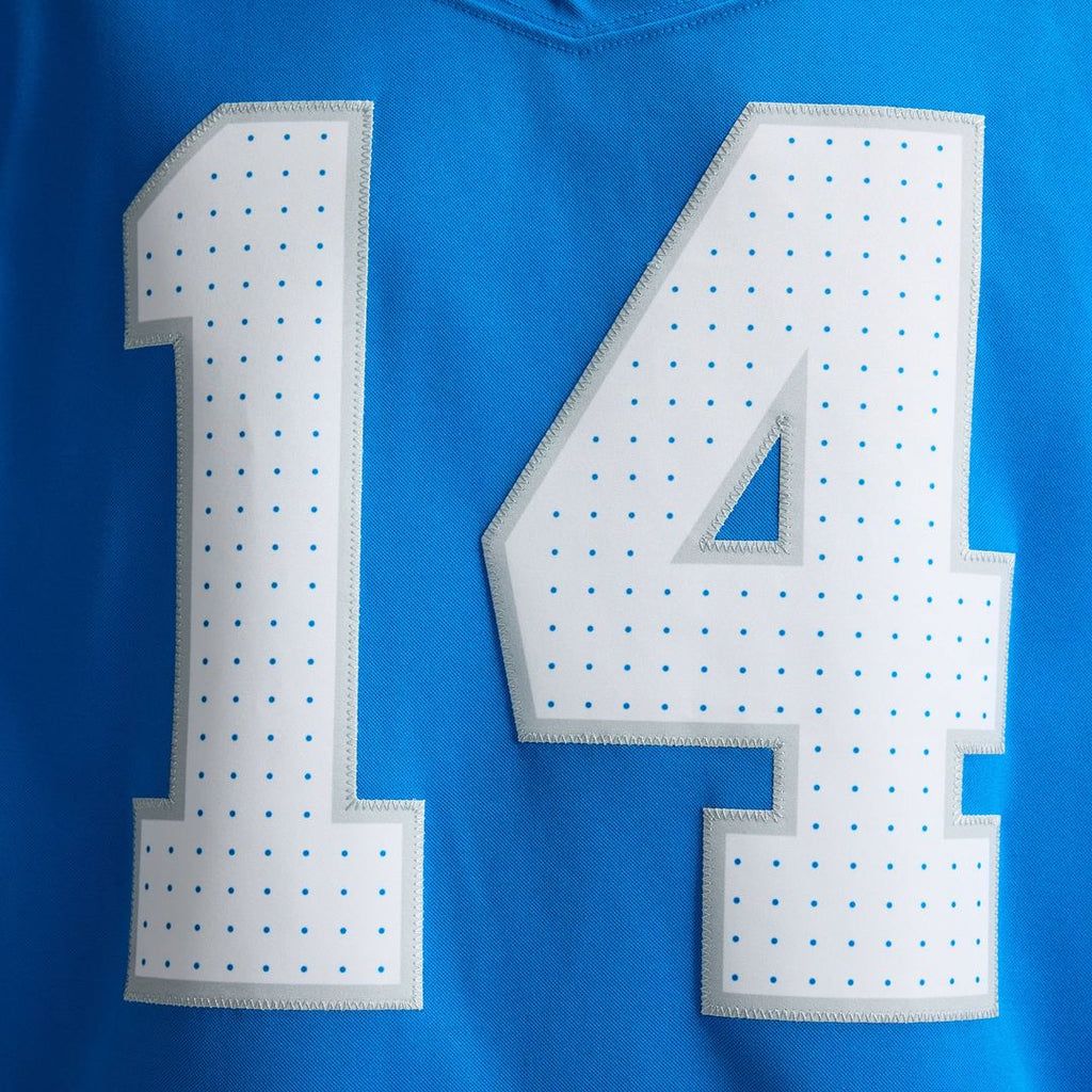 Detroit Lions Amon-Ra St. Brown Blue Team Vapor F.U.S.E. Stitched Limited Jersey product image 10, provided for visual