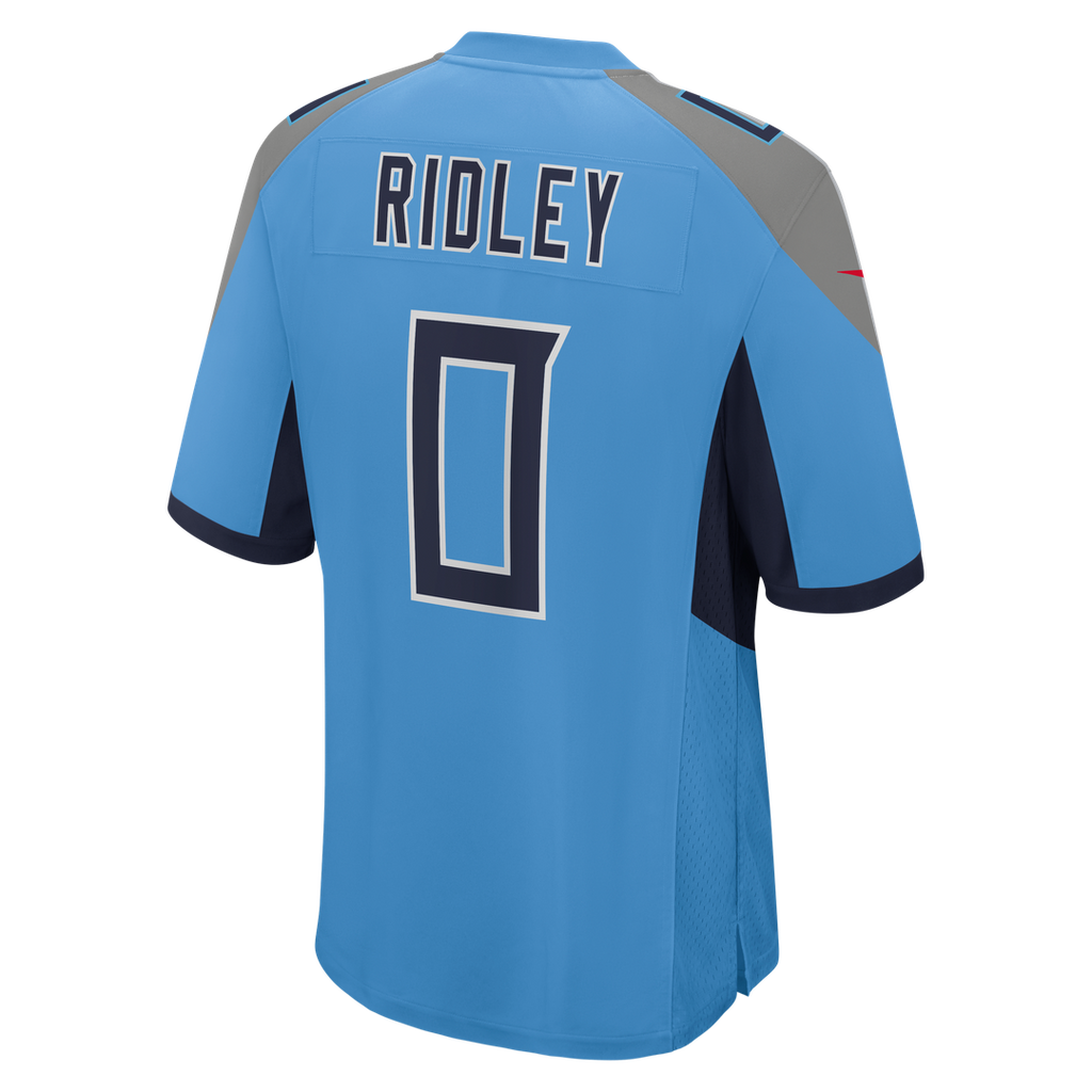 Tennessee Titans Calvin Ridley Light Blue Team Game Jersey product image 8, provided for visual reference and product detail