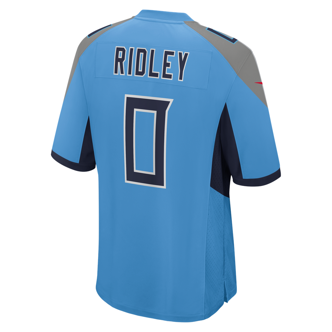 Tennessee Titans Calvin Ridley Light Blue Team Game Jersey product image 8, provided for visual reference and product detail