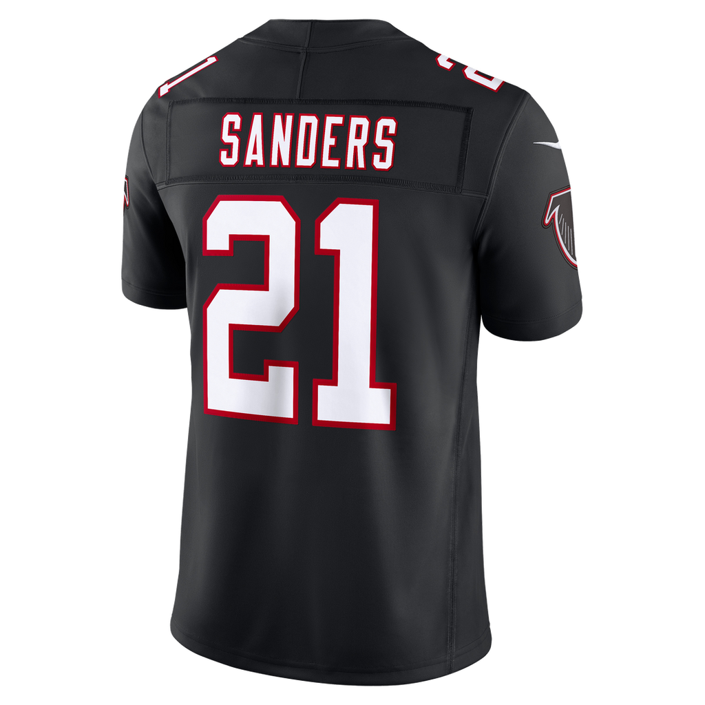 Atlanta Falcons Deion Sanders Black Alternate Throwback Vapor F.U.S.E. Stitched Retired Limited Jersey product image 3,