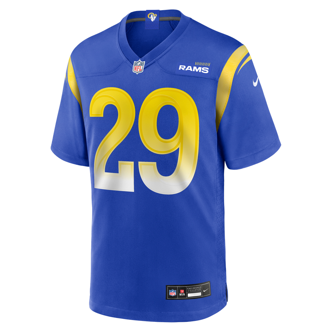 Los Angeles Rams Eric Dickerson Royal Game Retired Player Jersey product image 2, provided for visual reference and product