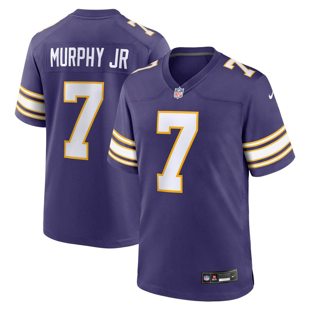 Minnesota Vikings Byron Murphy Jr. Purple Alternate Game Jersey product image 1, provided for visual reference and product