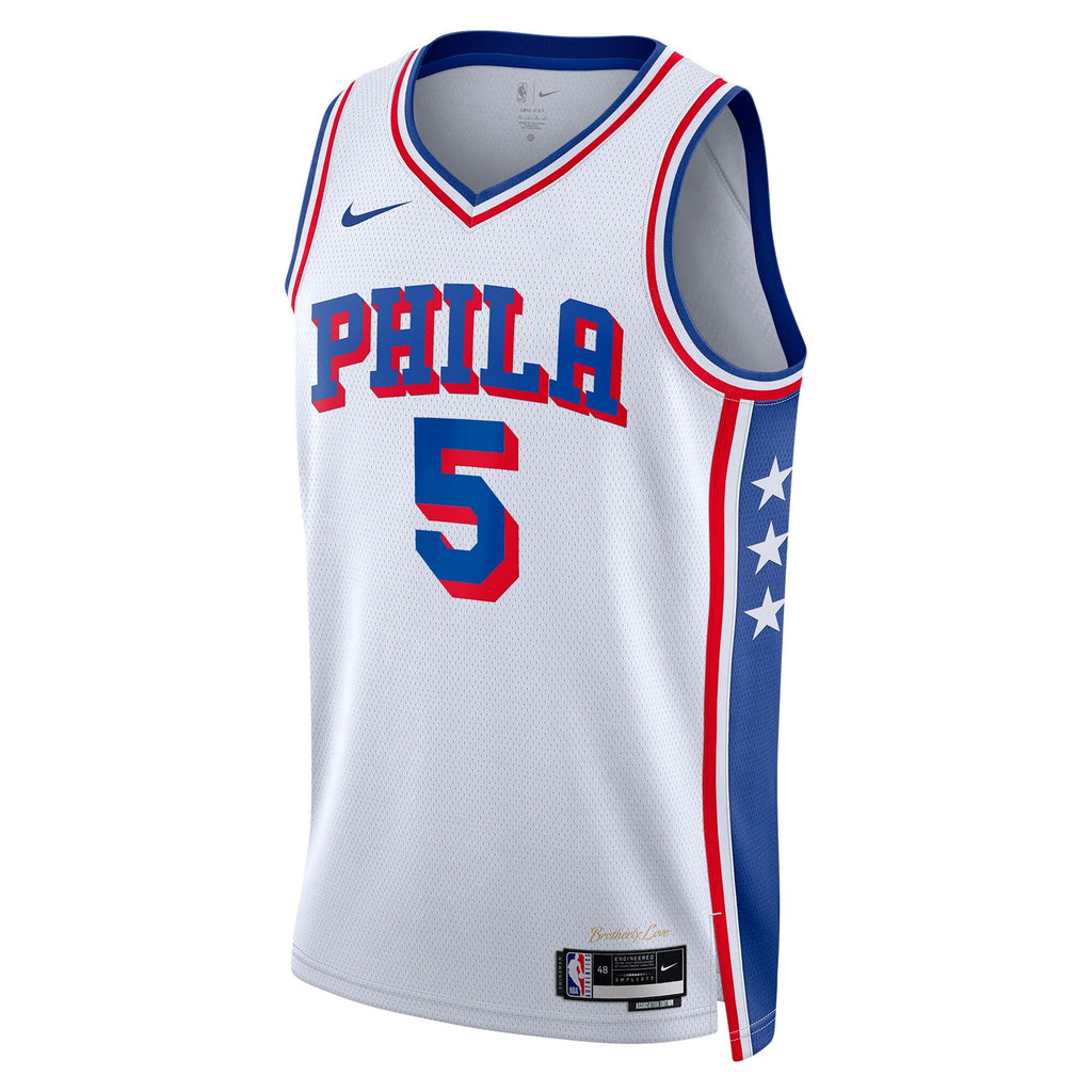 Philadelphia 76ers Nike Association Edition Swingman Jersey product image 3