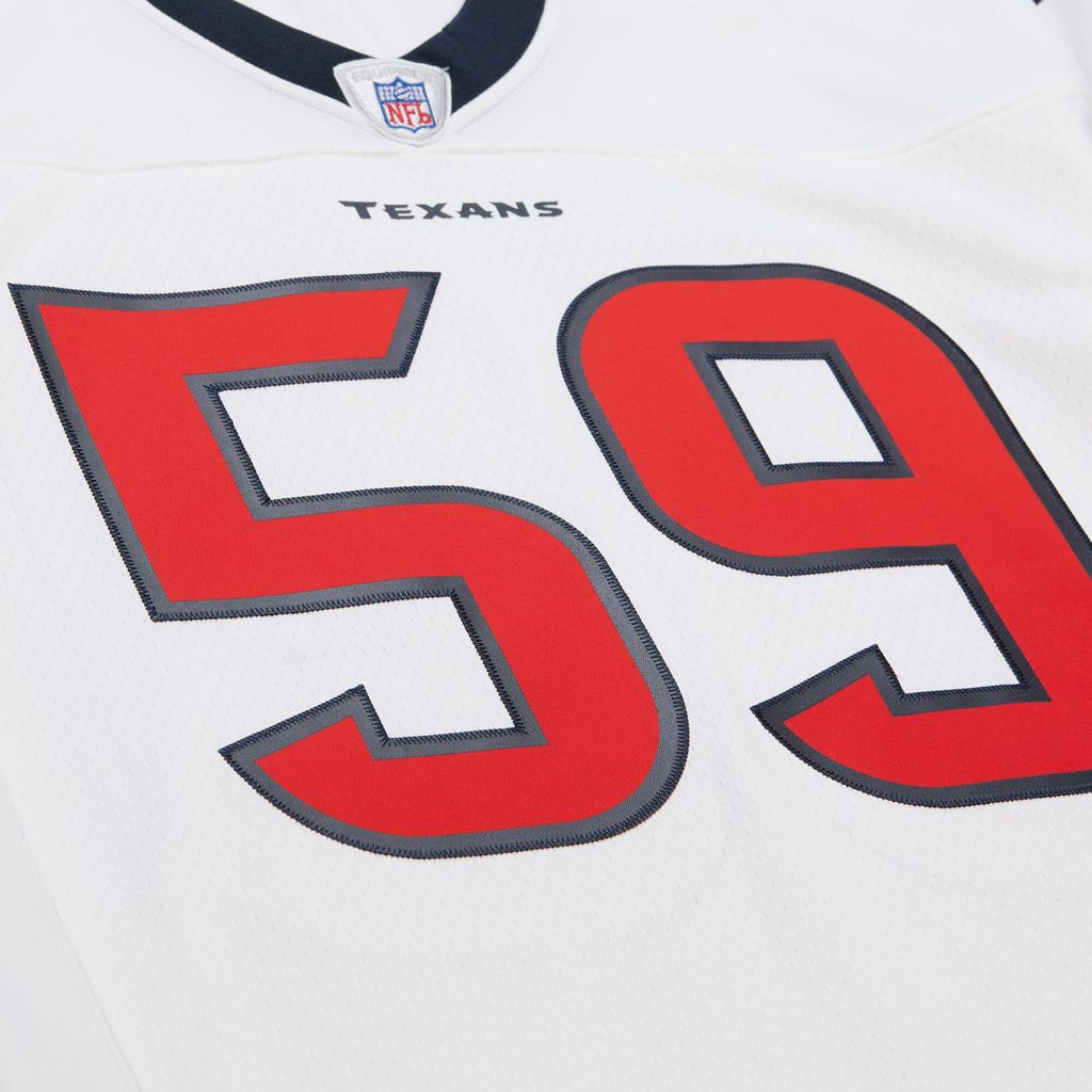 Houston Texans DeMeco Ryans White 2006 Legacy Replica Jersey product image 4, provided for visual reference and product