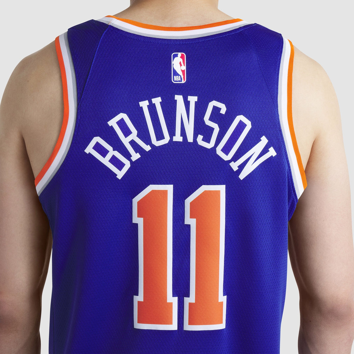 Jalen Brunson New York Knicks Replica Swingman Icon Jersey - Unisex product image 11, provided for visual reference and