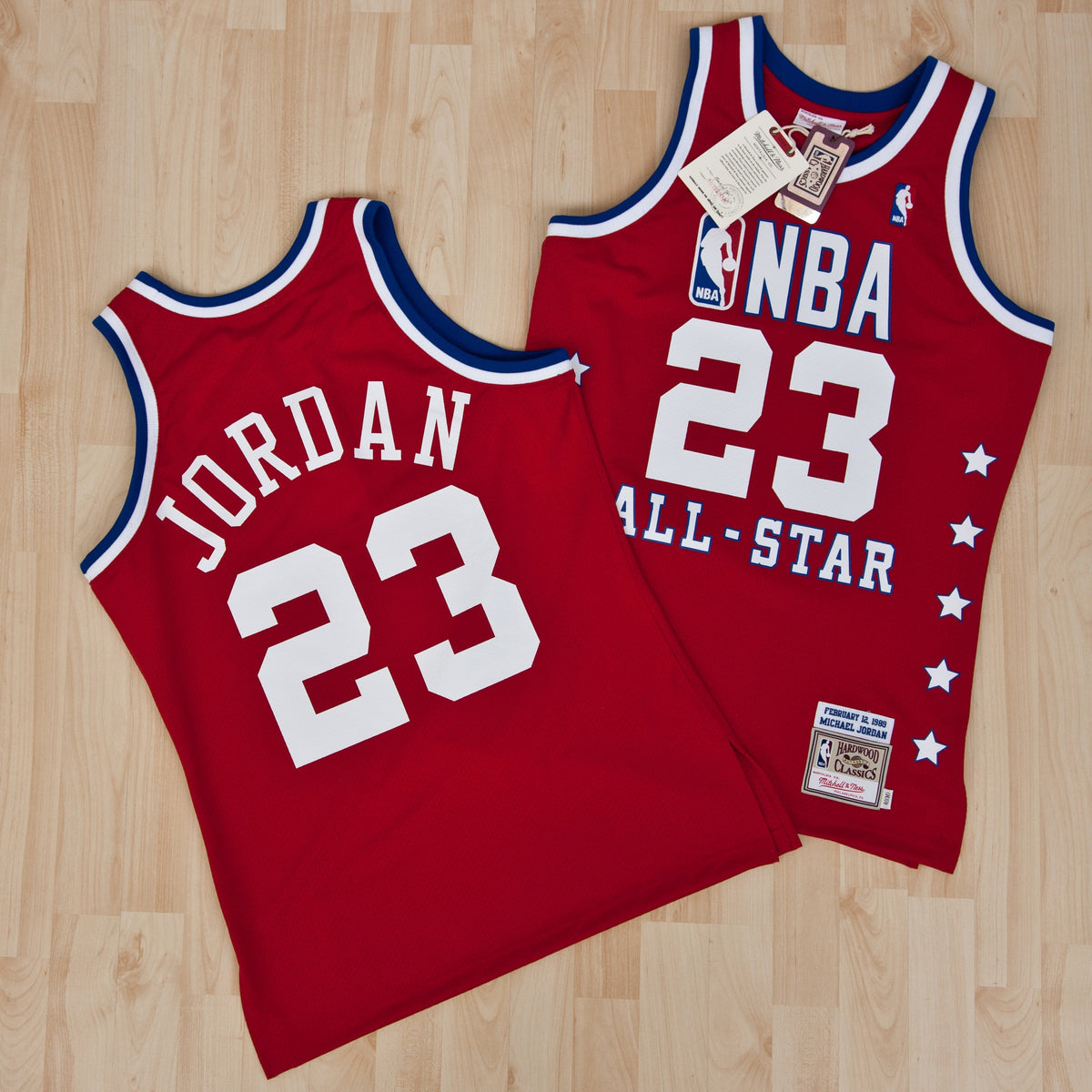 NBA All-Star East Michael Jordan 1989 Authentic Jersey By product image 1