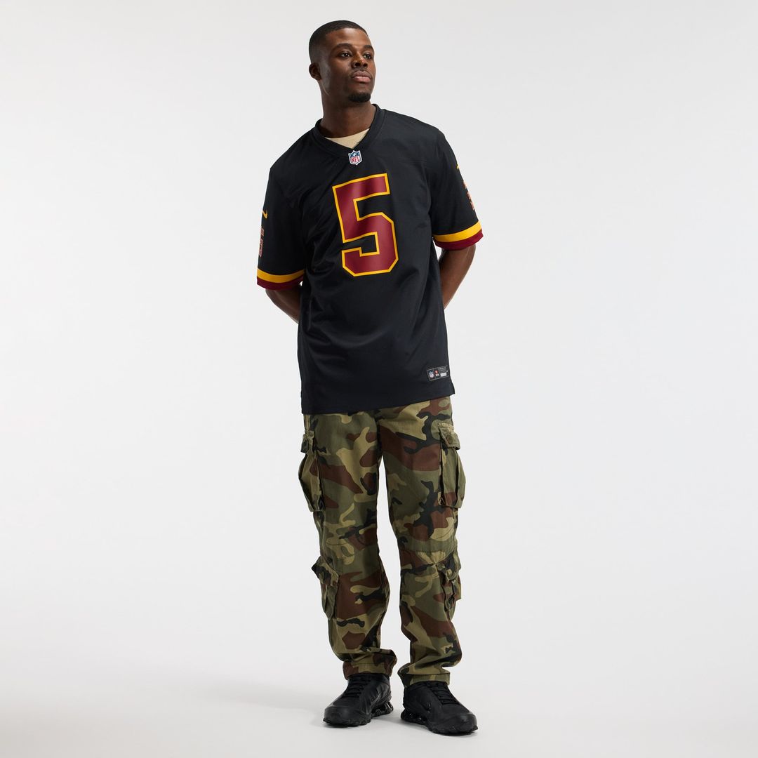 Washington Commanders Jayden Daniels Burgundy Game Jersey product image 32, provided for visual reference and product detail