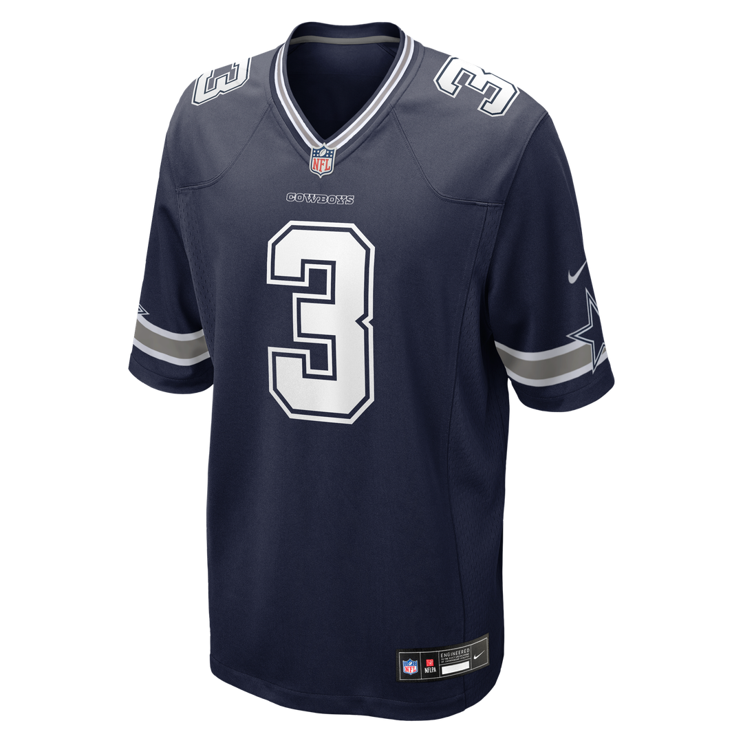 Dallas Cowboys George Pickens White Game Jersey product image 8, provided for visual reference and product detail review