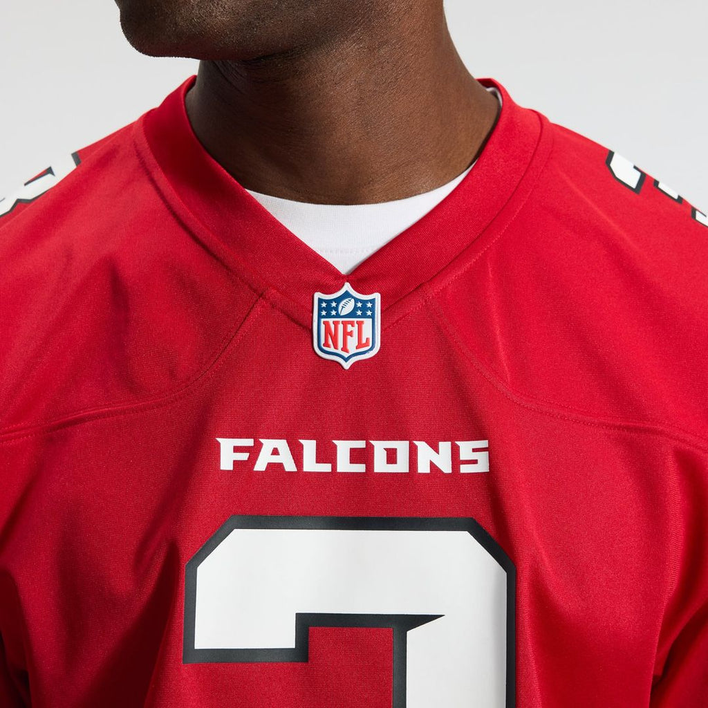 Atlanta Falcons Jessie Bates III White Game Jersey product image 23, provided for visual reference and product detail review