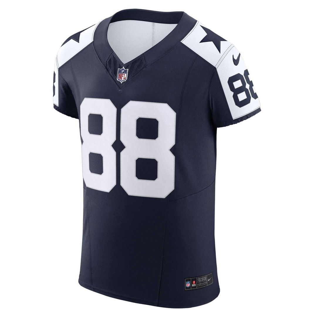 Dallas Cowboys CeeDee Lamb Navy Alternate Vapor F.U.S.E. Elite Jersey product image 6, provided for visual reference and