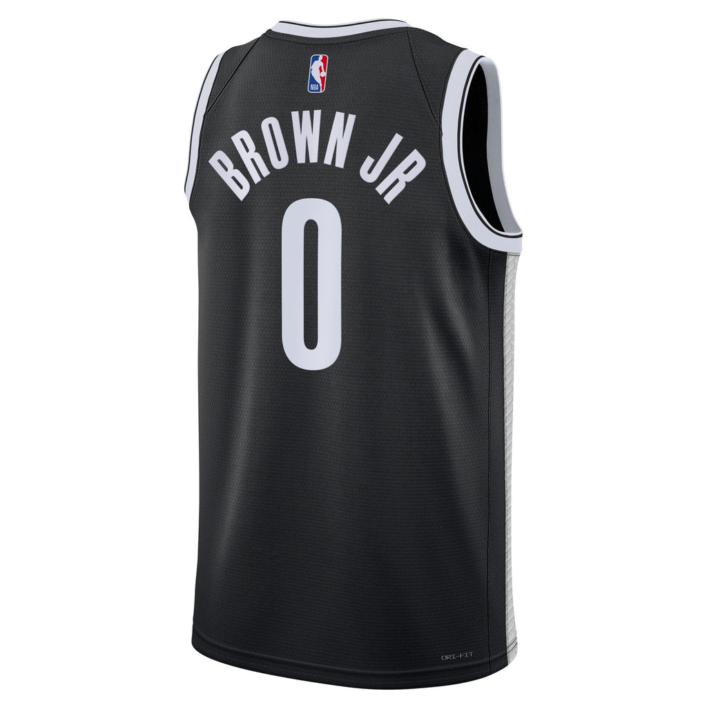 Brooklyn Nets Nike Icon Swingman Jersey - Black - Mikel product image 4