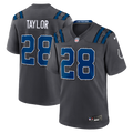 Indianapolis Colts Jonathan Taylor Anthracite 2026 Rivalries Collection Game Jersey product image 1, provided for visual