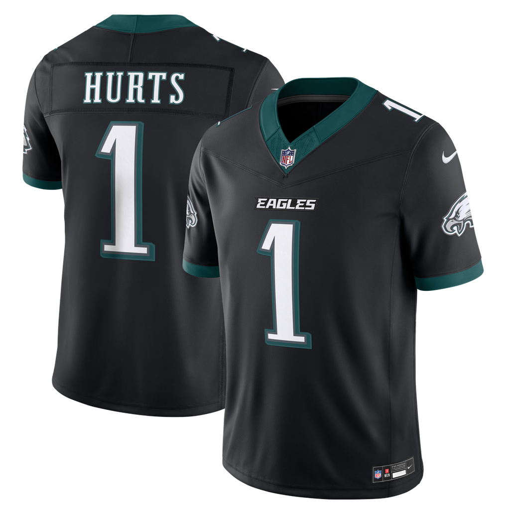 Philadelphia Eagles Jalen Hurts Midnight Green Team Vapor F.U.S.E. Stitched Limited Jersey product image 13, provided for