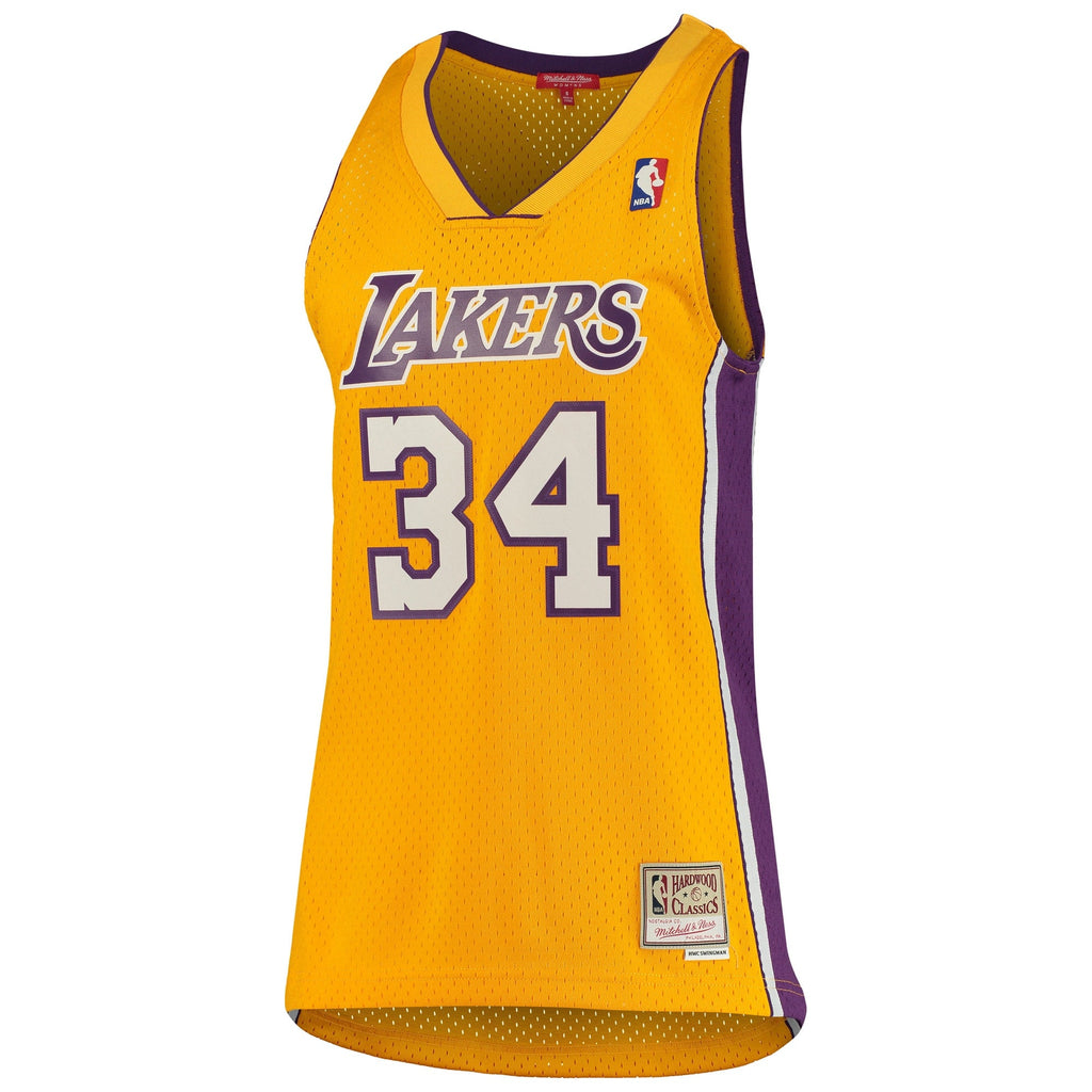 Women's Mitchell & Ness Shaquille O'Neal Gold Los Angeles product image 3