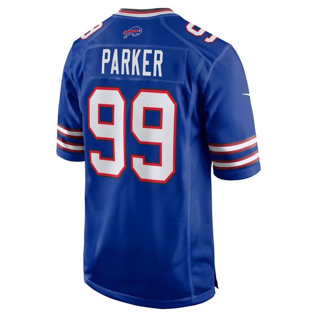 Buffalo Bills T.J. Parker Royal Game Jersey product image 3, provided for visual reference and product detail review