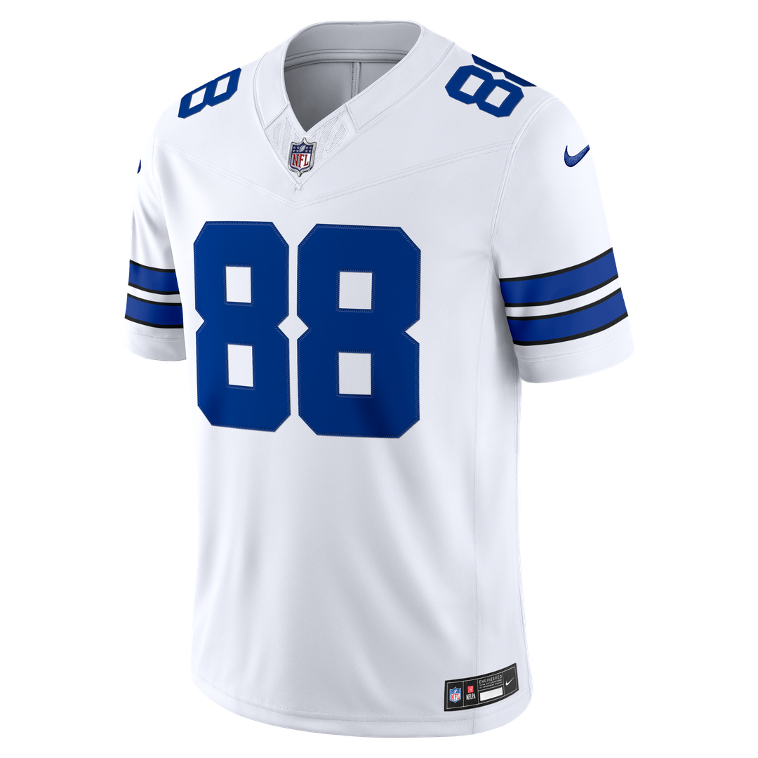 Dallas Cowboys CeeDee Lamb White Vapor F.U.S.E. Stitched Limited Jersey product image 5, provided for visual reference and