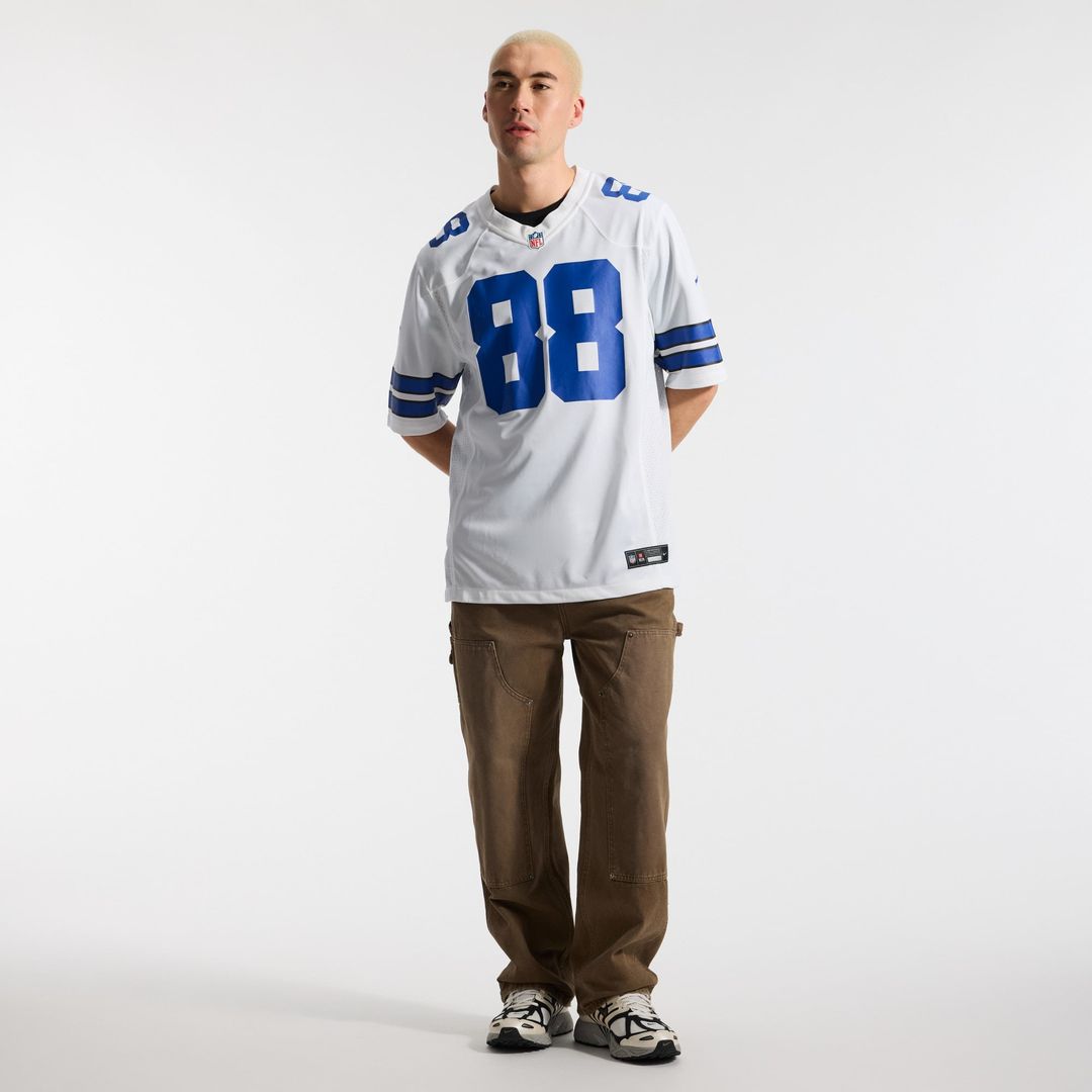 Dallas Cowboys CeeDee Lamb White Game Team Jersey product image 15, provided for visual reference and product detail review