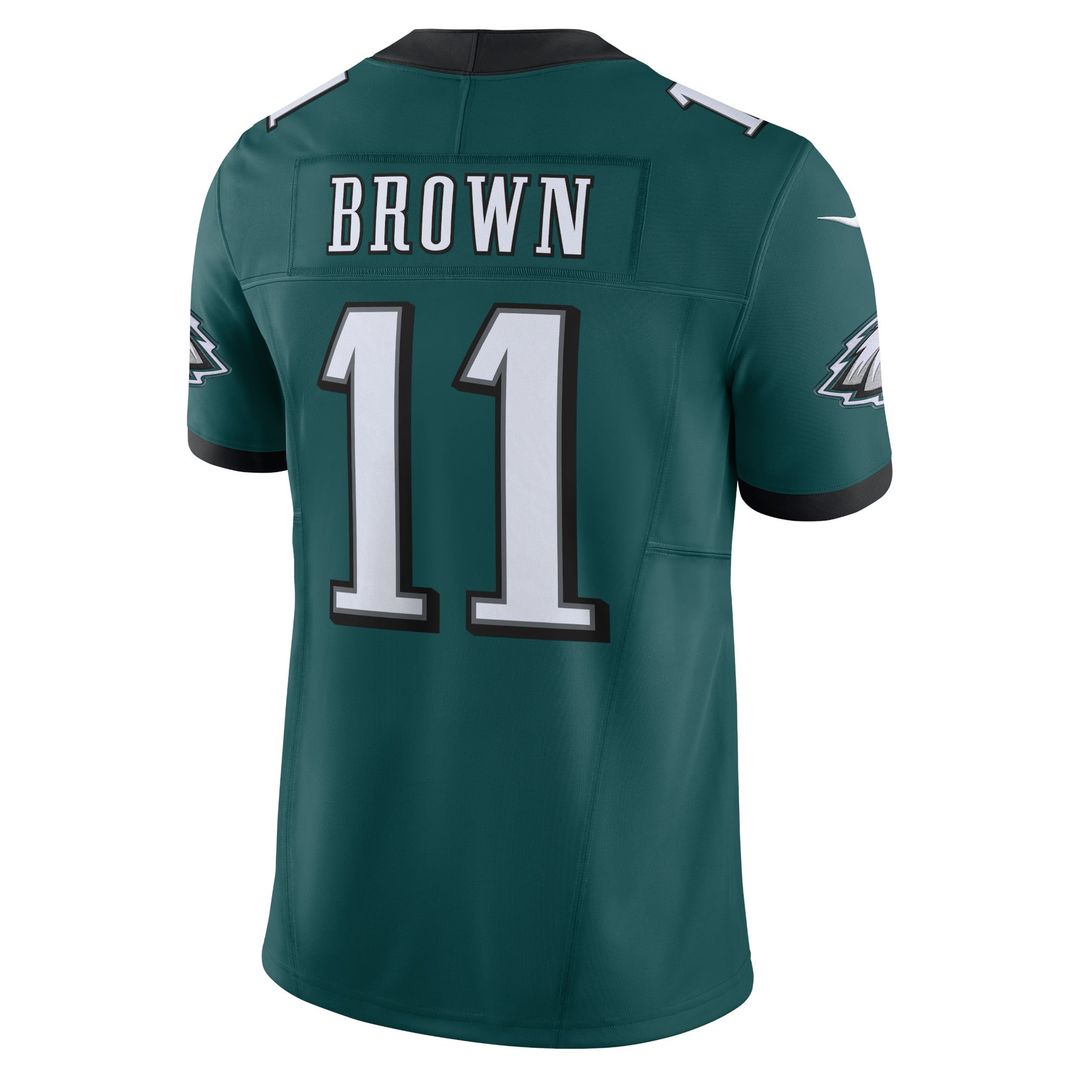 Philadelphia Eagles A.J. Brown Green Vapor F.U.S.E. Limited Jersey product image 3, provided for visual reference and