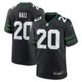 New York Jets Breece Hall Legacy Black Alternate Game Jersey product image 1, provided for visual reference and product
