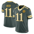 Green Bay Packers Jayden Reed Green 2026 Rivalries Collection Stitched Limited Jersey product image 1, provided for visual