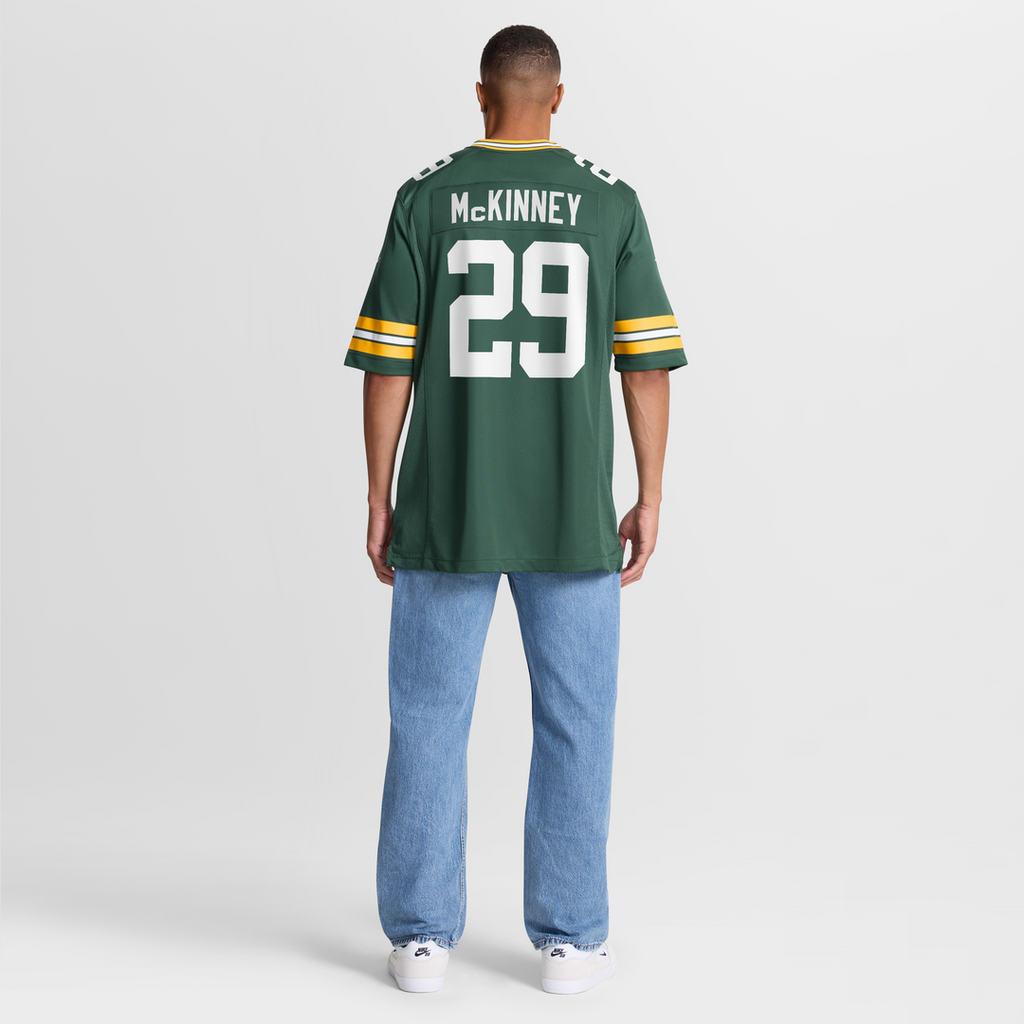 Green Bay Packers Xavier McKinney Navy The 1923 Classic Game Jersey product image 14, provided for visual reference and