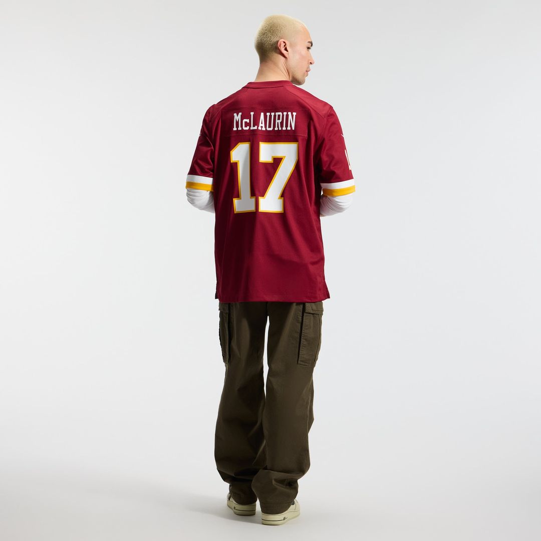 Hail Raiser Men Washington Commanders Terry McLaurin Black Alternate Game Jersey product image 31, provided for visual