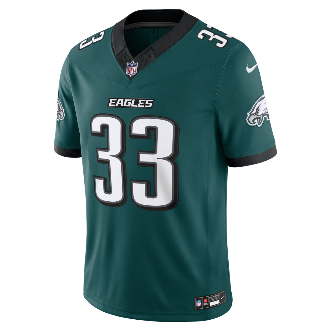 Philadelphia Eagles Cooper DeJean Kelly Green Alternate Vapor F.U.S.E. Stitched Limited Jersey product image 18, provided