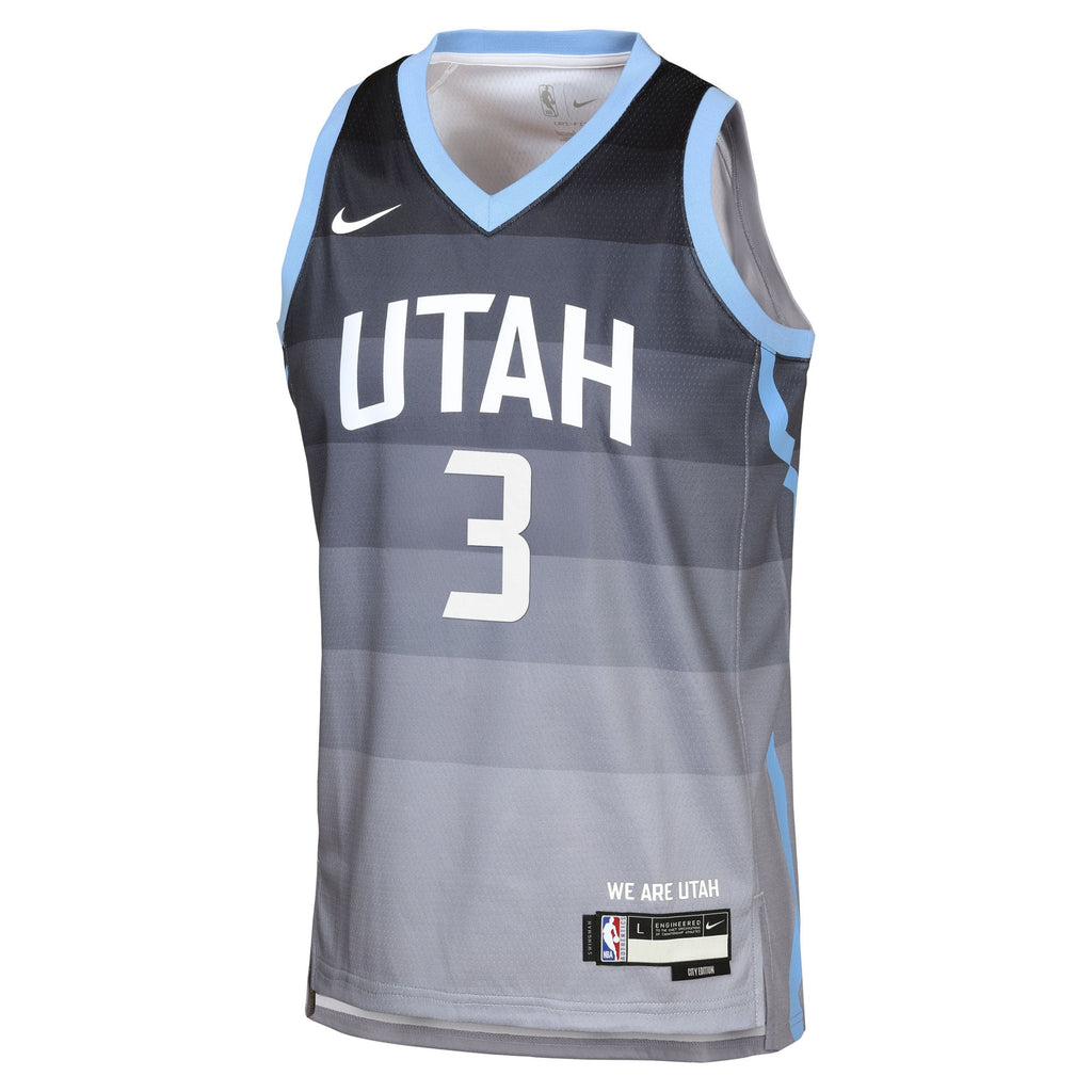 Utah Jazz Nike 2025/26 City Edition Swingman Jersey - Gray product image 3