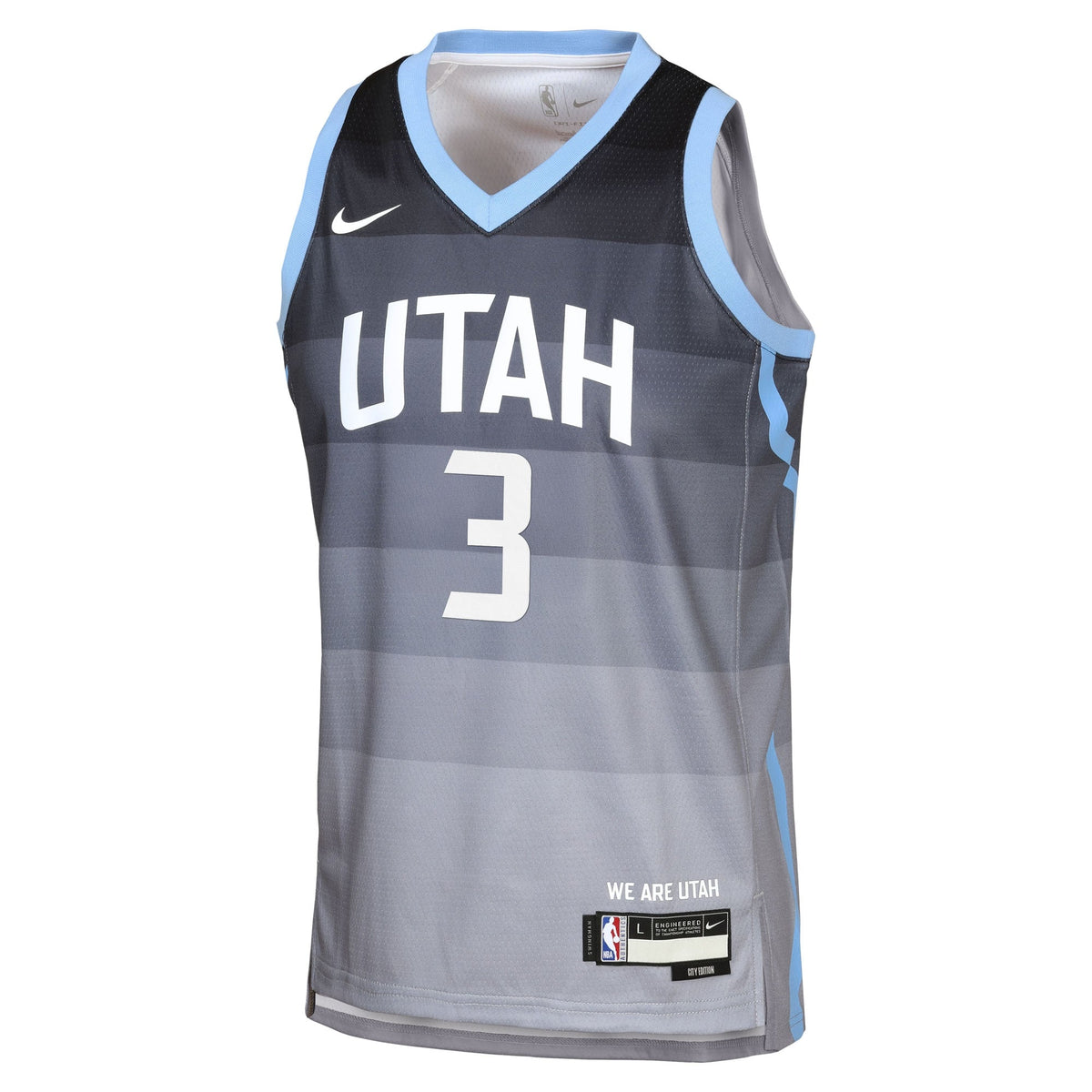 Utah Jazz Nike 2025/26 City Edition Swingman Jersey - Gray product image 3