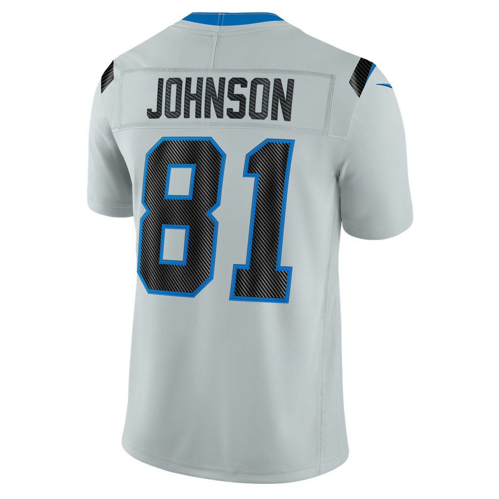 Detroit Lions Calvin Johnson Silver 2026 Rivalries Collection Stitched Limited Jersey product image 3, provided for visual
